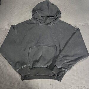 YZY Black Hoodie Sweatshirt Medium Pullover Unisex Casual Wear